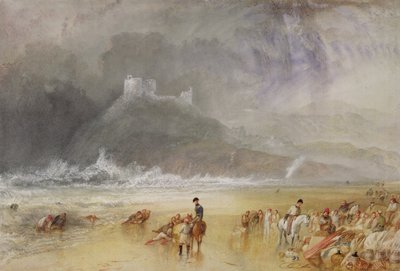 Criccieth Castle, Noord-Wales door Joseph Mallord William Turner
