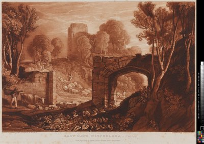 Oostpoort Winchelsea, Sussex door Joseph Mallord William Turner