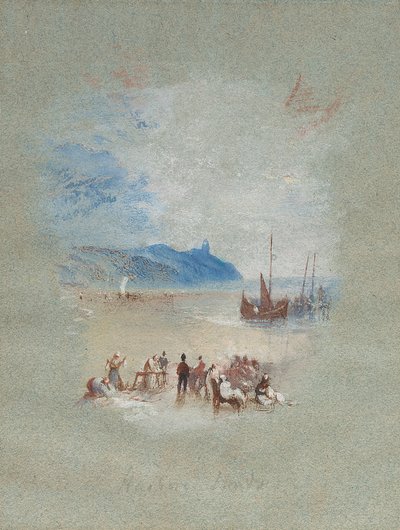 Hasborough Sands door Joseph Mallord William Turner