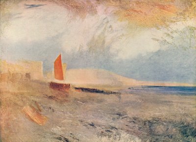 Hastings door Joseph Mallord William Turner