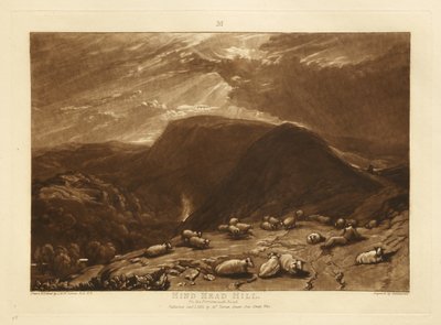 Hindhead Hill door Joseph Mallord William Turner