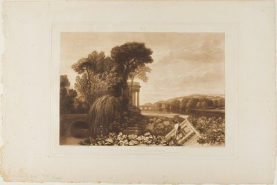 Isis, plaat 68 uit Liber Studiorum door Joseph Mallord William Turner