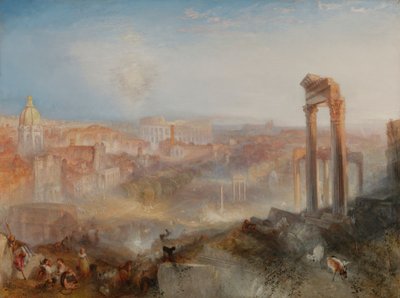 Modern Rome, Campo Vaccino door Joseph Mallord William Turner
