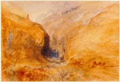 Bergachtig Landschap door Joseph Mallord William Turner