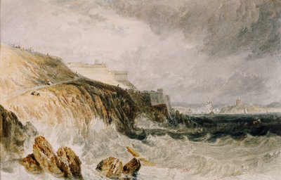 Plymouth Citadel, een storm, 1815 door Joseph Mallord William Turner