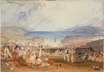 Plymouth, Devonshire ... (aquarel op papier) door Joseph Mallord William Turner