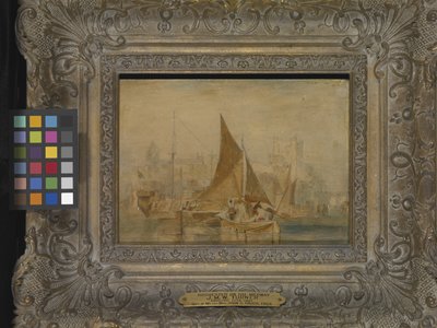 Rochester aan de Medway door Joseph Mallord William Turner