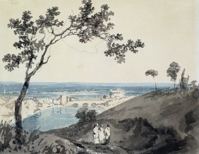 Rome, naar Richard Wilson (1714-82) door Joseph Mallord William Turner