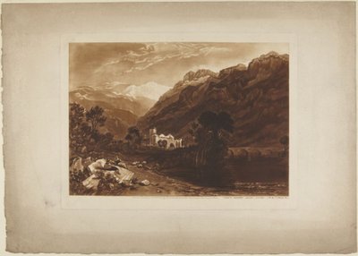 Taferel in de Alpen door Joseph Mallord William Turner