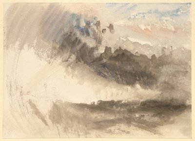 Lucht en zee door Joseph Mallord William Turner