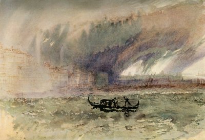 Storm op de lagunes, ca. 1830, 1934 door Joseph Mallord William Turner