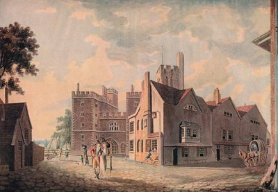 Het Paleis van de Aartsbisschop, Lambeth door Joseph Mallord William Turner