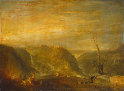 De Verkrachting van Proserpina door Joseph Mallord William Turner
