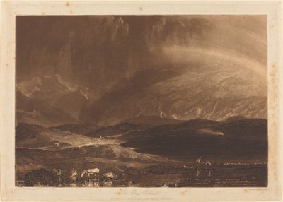 Veenmoeras, Schotland door Joseph Mallord William Turner and George Clint