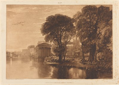 Isleworth door Joseph Mallord William Turner and Henry Edward Dawe