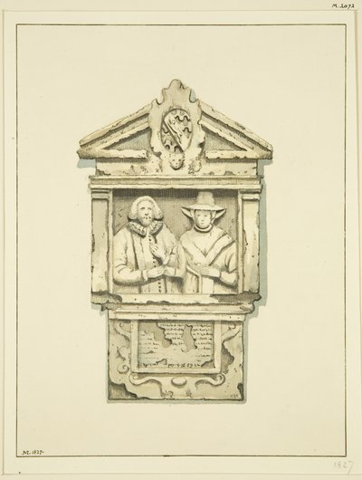 Monument in de St Thomas Kerkhof door Joseph Manning