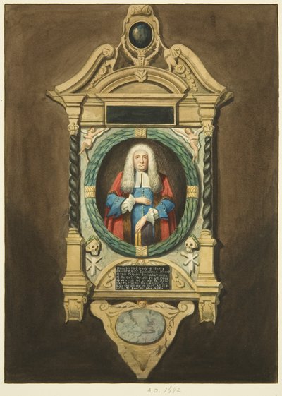 Monument van Henry Merrett in St. Philip