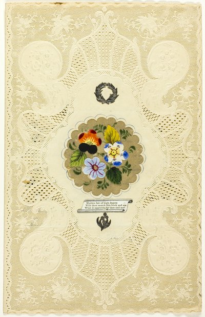 Meisjesbeurs van hoge graad (valentijn) door Joseph Mansell