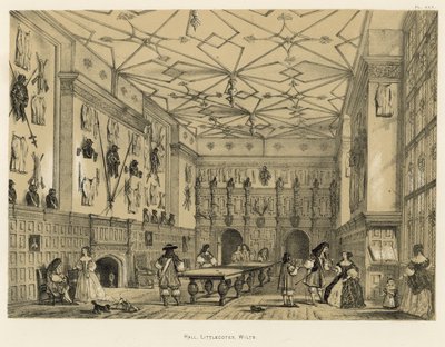Hal, Littlecotes, Wilts door Joseph Nash