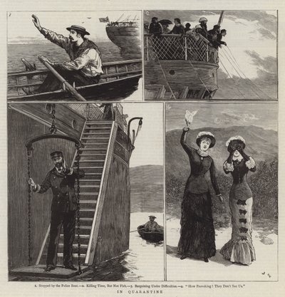 In quarantaine door Joseph Nash
