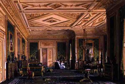 De Groene Teken Kamer in Windsor door Joseph Nash