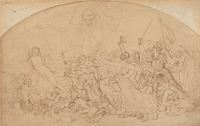 Het najagen van plezier door Joseph Noel Paton