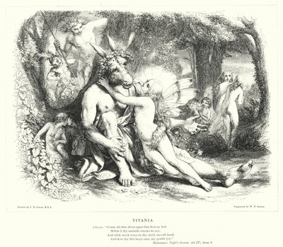 Titania door Joseph Noel Paton