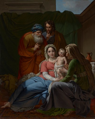 De Heilige Familie, c.1820 door Joseph Paelinck