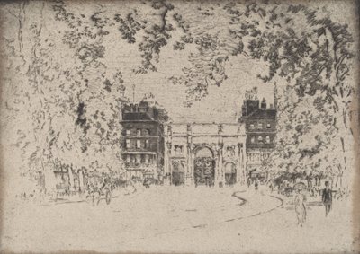 De Marble Arch, 1905 door Joseph Pennell