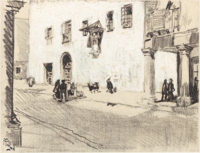 De Kloosters van Alcalá door Joseph Pennell