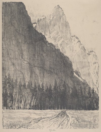 De wachter door Joseph Pennell
