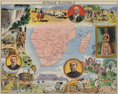 Afrique Australe door Joseph Porphyre Pinchon