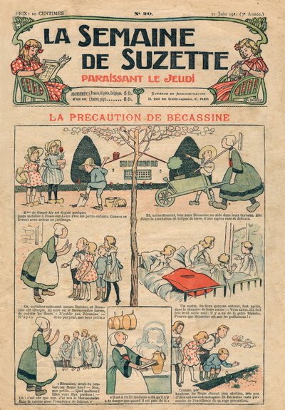 Becassine door Joseph Porphyre Pinchon