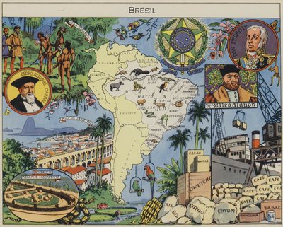 Brazilië door Joseph Porphyre Pinchon