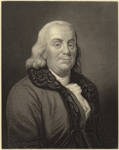 Benjamin Franklin door Joseph Siffred Duplessis