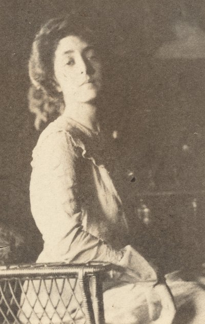 Mercedes de Cordoba,ca. 1900 (foto) door Joseph T. Keiley