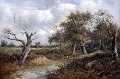 Landschap met Stervende Boom door Joseph Thors