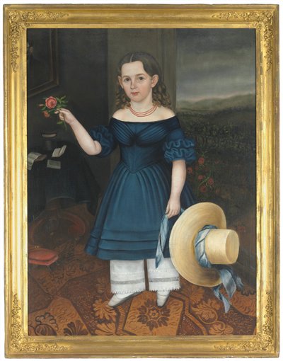 Portret van Martha Otis Bullock door Joseph Whiting Stock