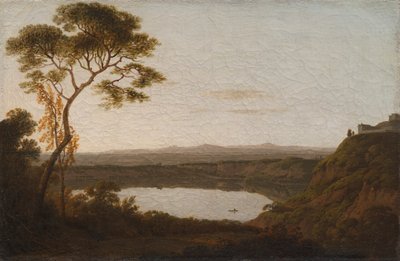 Meer Albano door Joseph Wright of Derby