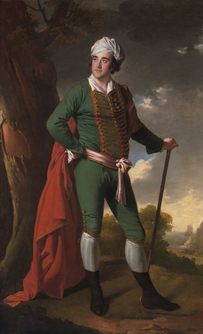 Portret van een man, bekend als de 