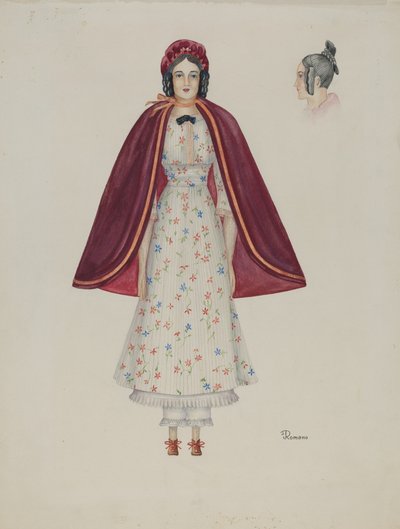 Pop - Narcissa Savery, ca. 1937 door Josephine C. Romano