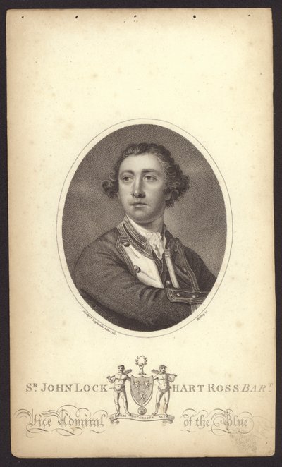 Sir John Lockhart-Ross, Britse admiraal door Joshua (after) Reynolds