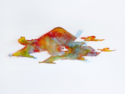 Kleurrijke abstracte beweging door Joshua Hoskins