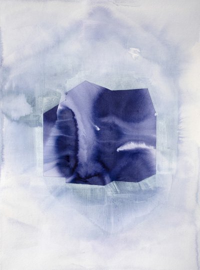 Diepblauwe stroom door Joshua Hoskins