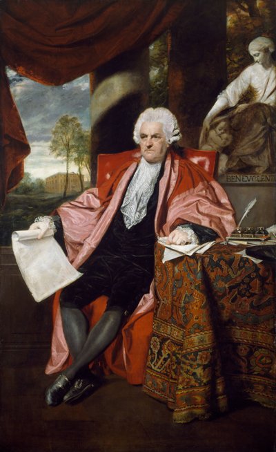 Portret van Dr. John Ash door Joshua Reynolds