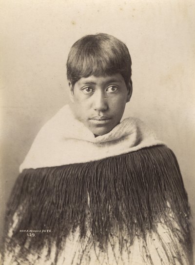 Hora Maniapoto, ca. 1890 door Josiah Martin