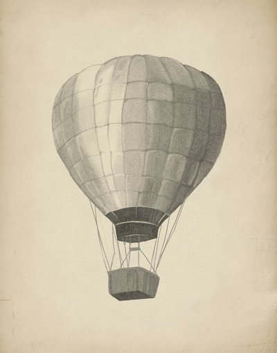 Vintage parachute door Josie George