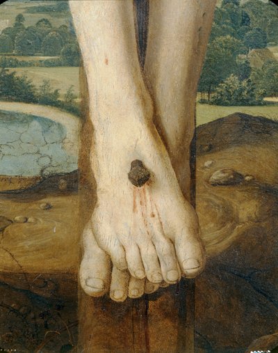 Calvarieberg, detail door Josse (fl.1493 1508) Lieferinxe
