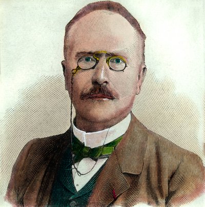 Edouard Branly, 20eme siecle (Gravure) door Josse Photo