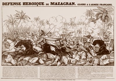 Beleg van Mazagran door Josse Photo
